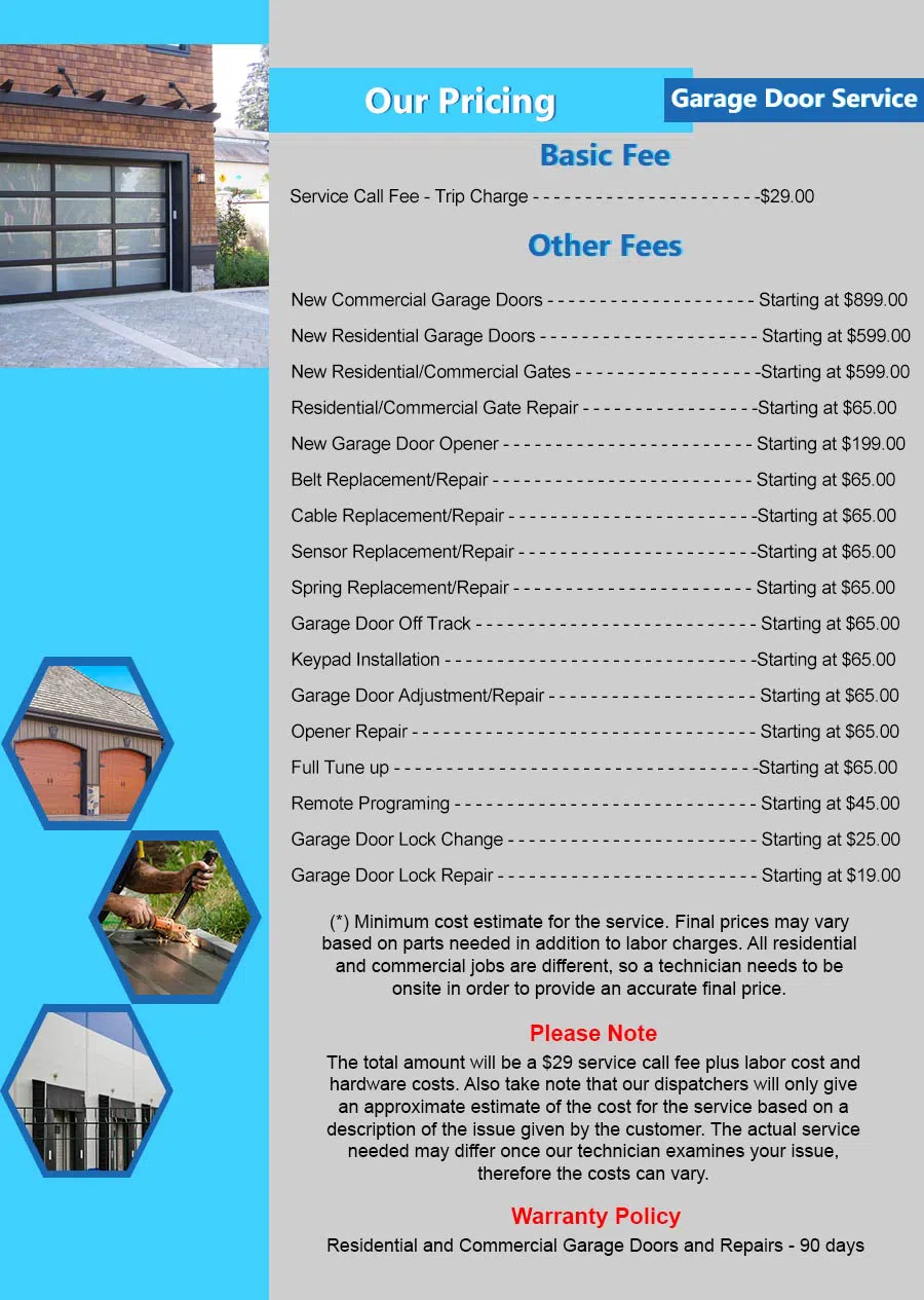 Capitol Garage Doors Compton, CA 310-846-3372 - pricelist4